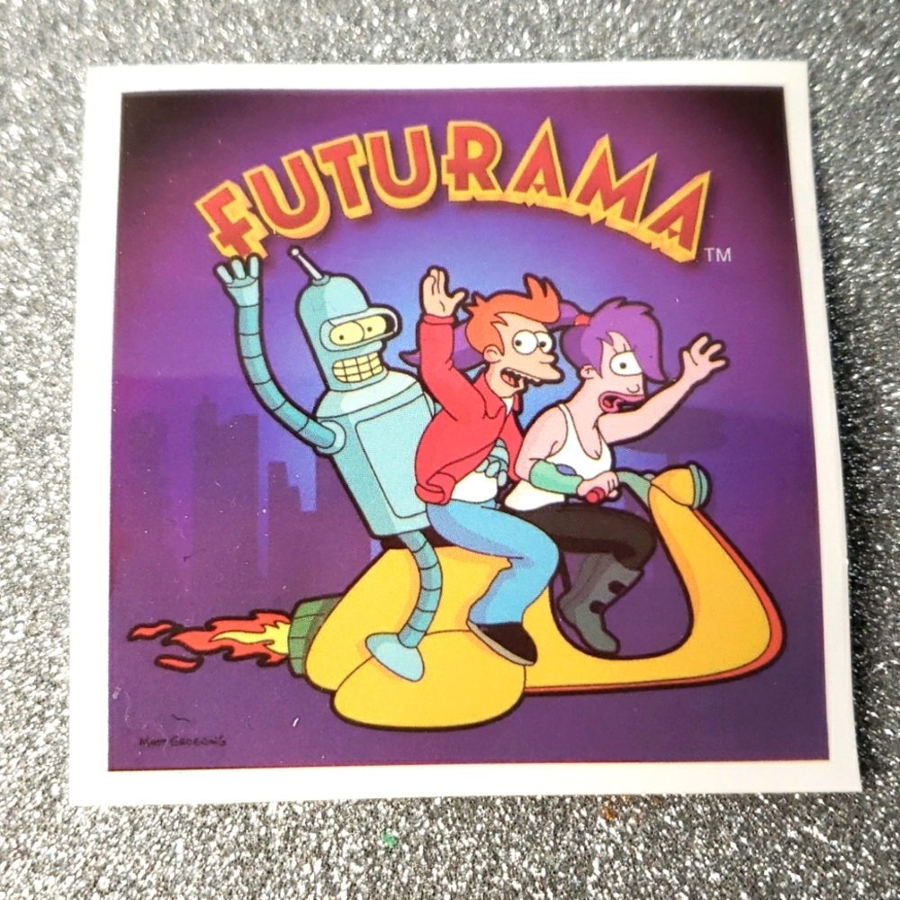 10/$10 Futurama waterproof sticker